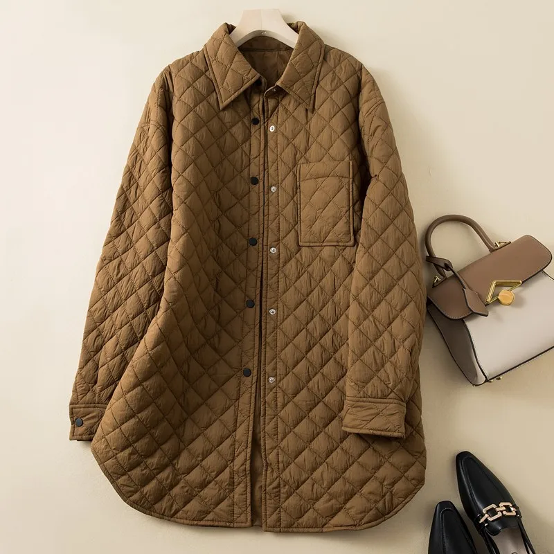 2022 Autumn Winter New Arts Style Women Long Sleeve Loose Turn-down Collar Jackets Thicken Warm Cotton Casual Long Coat C610
2022 Autumn Winter New Arts Style Women Long Sleeve Loose Turn-down Collar Jackets Thicken Warm Cotton Casual Long Coat C610