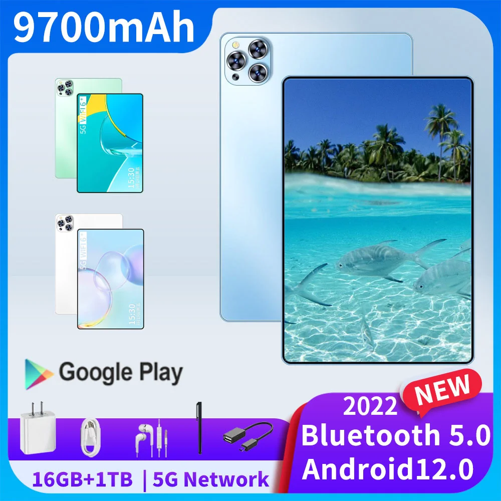 10,1-дюймовый планшет, Android 2022, HD 2K, две sim-карты, Wi-Fi, GPS, Google play, 16 ГБ ОЗУ, 1 Гб ПЗУ, телефон, новинка 12,0
10,1-дюймовый планшет, Android 2022, HD 2K, две sim-карты, Wi-Fi, GPS, Google play, 16 ГБ ОЗУ, 1 Гб ПЗУ, телефон, новинка 12,0