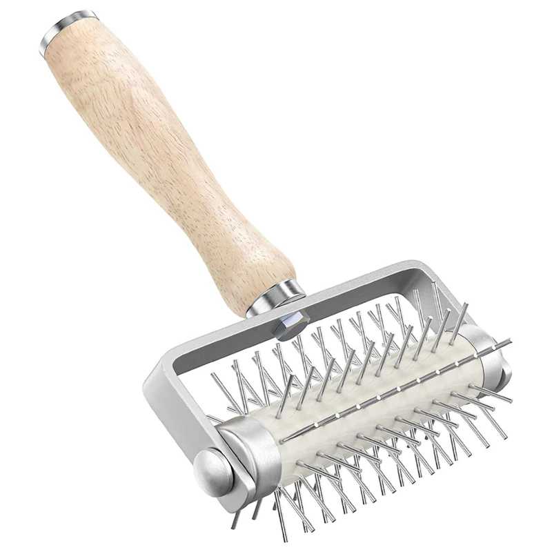 Кондитерский ролик с шипами из нержавеющей стали, инструмент для домашней пиццы, предотвращает пузыри теста, аксессуары для изготовления пиццы
Кондитерский ролик с шипами из нержавеющей стали, инструмент для домашней пиццы, предотвращает пузыри теста, аксессуары для изготовления пиццы