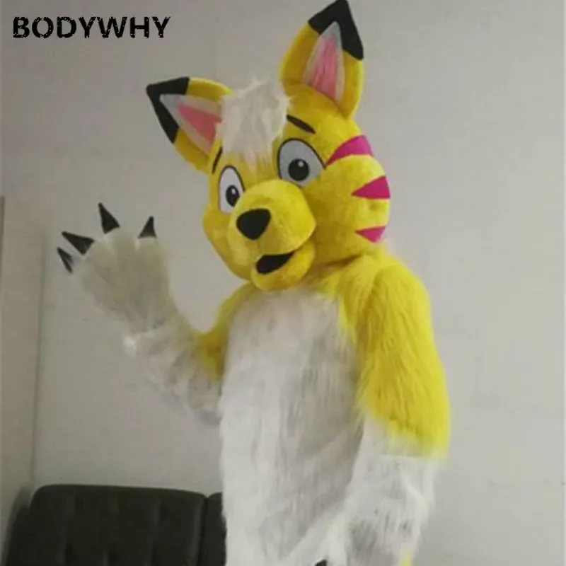 Yellow Husky Wolf Dog Valentine Mascot Hairy Mascot Costume Walking Furry Costume Plush Anime Cosplay Special Clothing Gift
Yellow Husky Wolf Dog Valentine Mascot Hairy Mascot Costume Walking Furry Costume Plush Anime Cosplay Special Clothing Gift