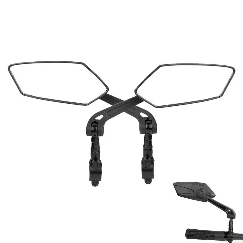 Bicycle Rear View Mirror Handlebar Reflector Wide-Range Adjustable Angles Mirror Mountain Bike E-Scooter Accessories
Bicycle Rear View Mirror Handlebar Reflector Wide-Range Adjustable Angles Mirror Mountain Bike E-Scooter Accessories