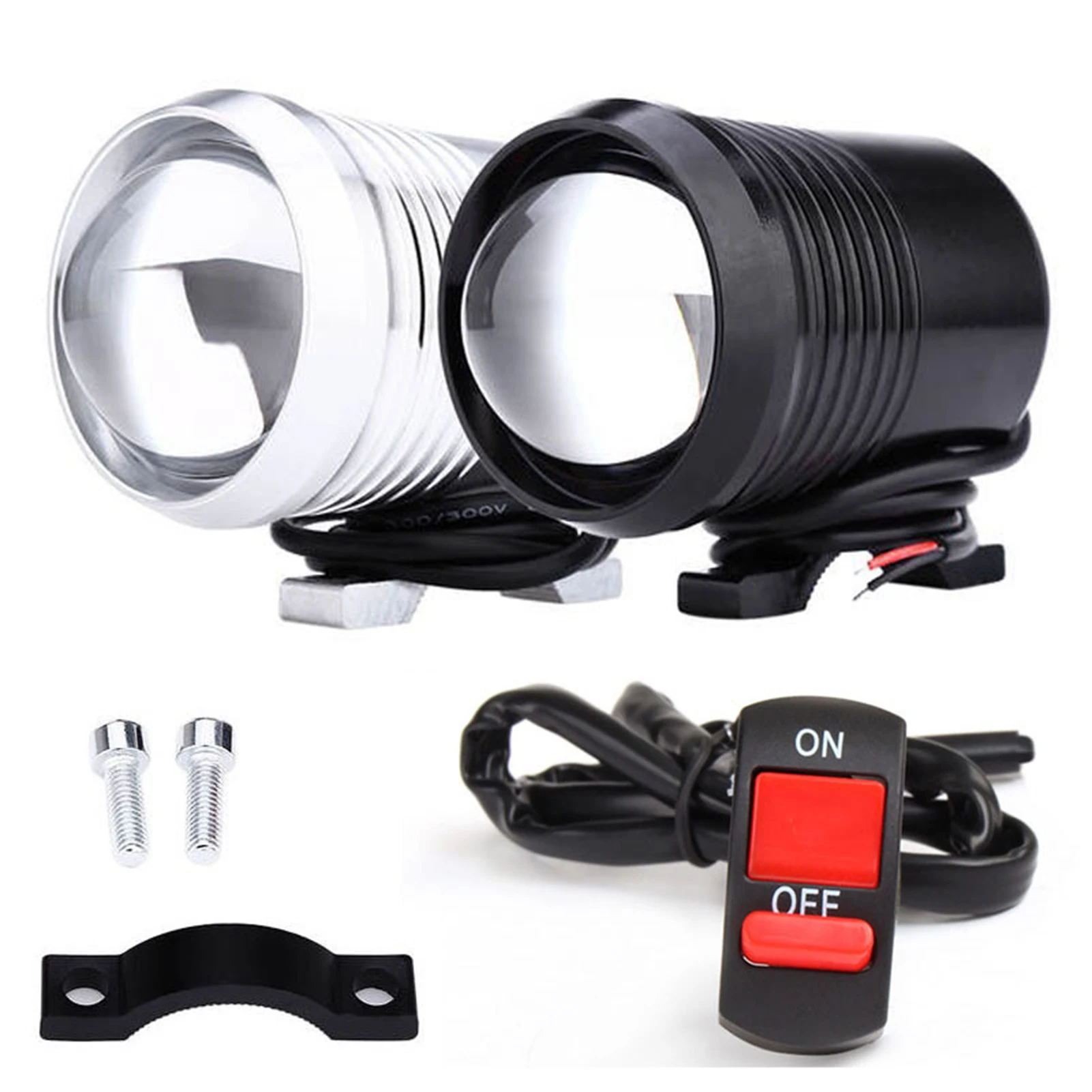 12V Motorcycle LED Spotlight Headlight Front Brackets Motorbike ATV Scooter Driving Spot Fog Light Auxiliary Accessories Lamp
12V Motorcycle LED Spotlight Headlight Front Brackets Motorbike ATV Scooter Driving Spot Fog Light Auxiliary Accessories Lamp