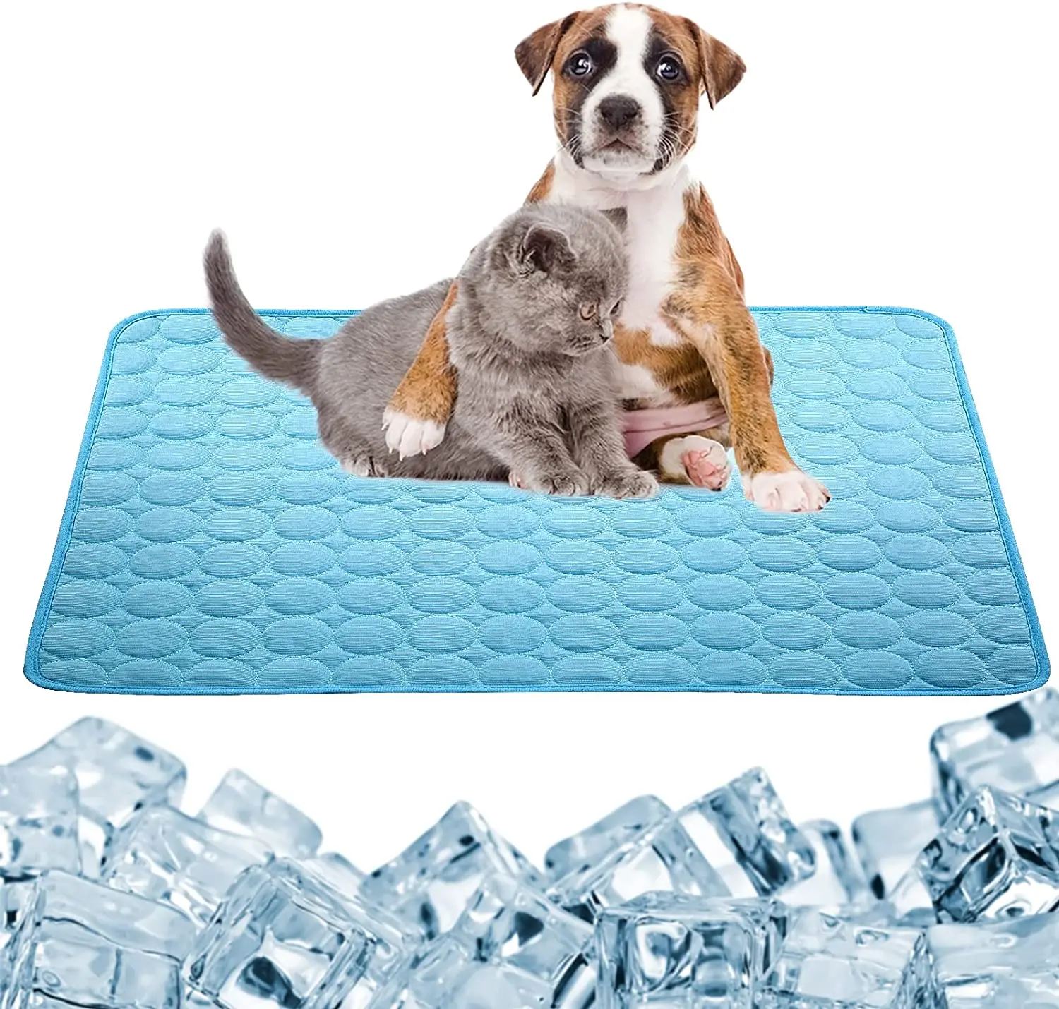 Pet Cooling Bed Mat Dog Cat Pad Summer Puppy Fast Sleeping Non-Toxic Mattress Breathable Pet Dog Bed Dog Cooling Mat 
Pet Cooling Bed Mat Dog Cat Pad Summer Puppy Fast Sleeping Non-Toxic Mattress Breathable Pet Dog Bed Dog Cooling Mat