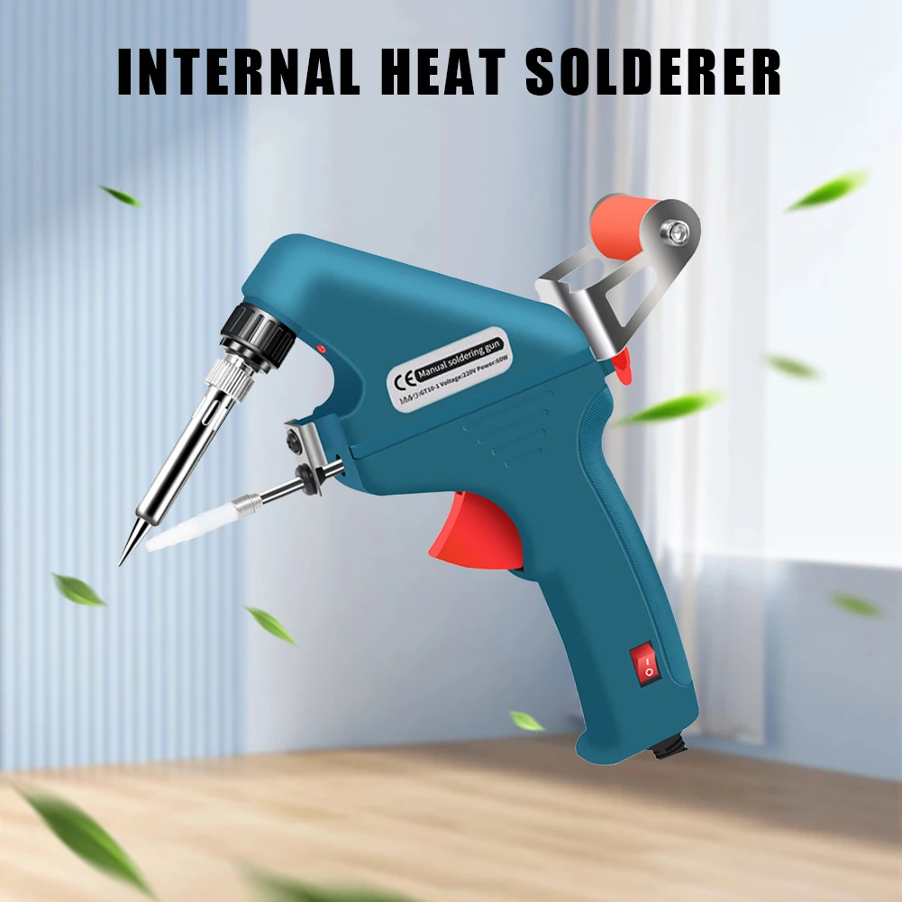 60W Electric Soldering Iron Fast Heating Internal Heat Welding Machine Energy-Saving One-handed Operation for Electrical Repairs
60W Electric Soldering Iron Fast Heating Internal Heat Welding Machine Energy-Saving One-handed Operation for Electrical Repairs