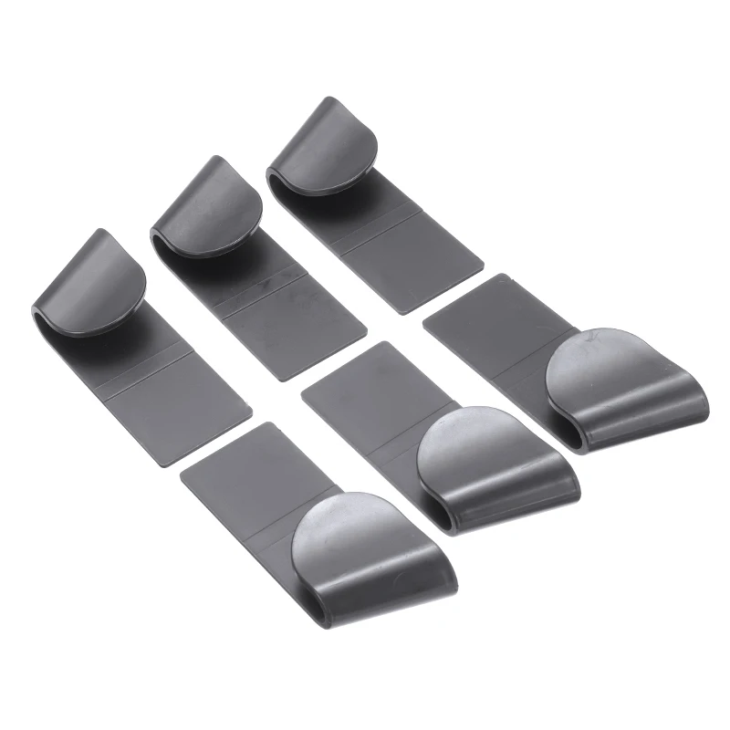 6PCS/Set Plastic Pot Lid Holder Wall-Mounted Hanging Holder for Pan Pot Cover Rack Kitchen Storage Rack Organizer
6PCS/Set Plastic Pot Lid Holder Wall-Mounted Hanging Holder for Pan Pot Cover Rack Kitchen Storage Rack Organizer