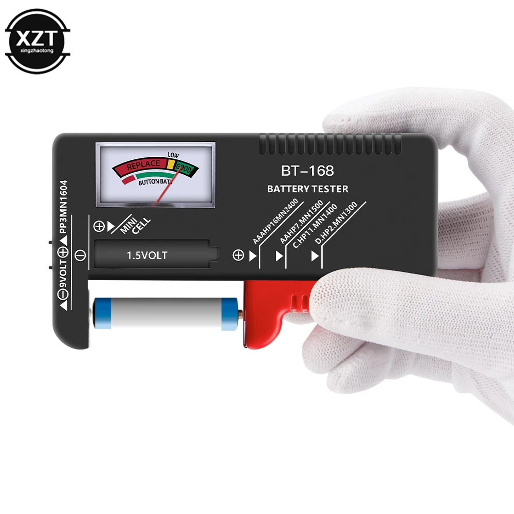 Universal BT-168 AA/AAA/C/D/9V/1.5V Batteries Button Cell Battery Colour Coded Meter Indicate Volt Tester Checker BT168 Power
Universal BT-168 AA/AAA/C/D/9V/1.5V Batteries Button Cell Battery Colour Coded Meter Indicate Volt Tester Checker BT168 Power
