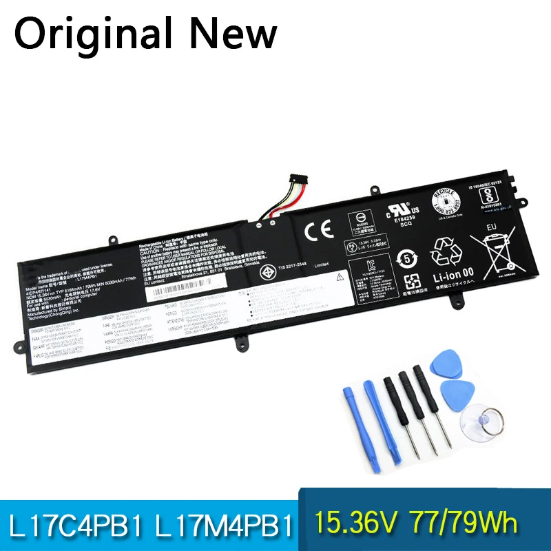 Новый оригинальный аккумулятор L17M4PB1 L17C4PB1 для Lenovo IdeaPad 720S-15IKB-81AC 81CR V730-15-ISE IFI 15,36 V 79Wh
Новый оригинальный аккумулятор L17M4PB1 L17C4PB1 для Lenovo IdeaPad 720S-15IKB-81AC 81CR V730-15-ISE IFI 15,36 V 79Wh
