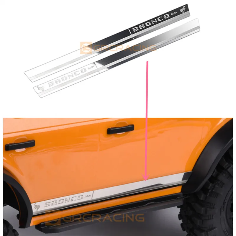 Искусственные декоративные листы из нержавеющей стали GRC 1/10 G170CS/CB для Traxxas TRX4, новые боковые юбки Bronco, детали для обновления тела
Искусственные декоративные листы из нержавеющей стали GRC 1/10 G170CS/CB для Traxxas TRX4, новые боковые юбки Bronco, детали для обновления тела