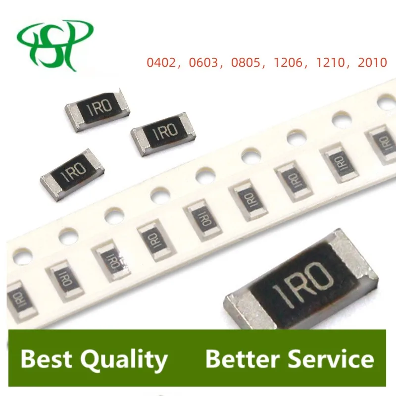 200pcs 0603 5% SMD resistor 0R ~ 10M 1/10W 0 1 10 100 150 220 330 470 ohm 1K 2.2K 10K 100K 1M 0R 1R 10R 100R 150R 220R 330R 470R
200pcs 0603 5% SMD resistor 0R ~ 10M 1/10W 0 1 10 100 150 220 330 470 ohm 1K 2.2K 10K 100K 1M 0R 1R 10R 100R 150R 220R 330R 470R