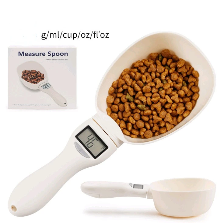 Pet Food Bowl Weighing Scale Measuring Spoon Feeder Electronic Digital Display Data for Dogs and Cats Kitchen Tool Pets Supplies
Pet Food Bowl Weighing Scale Measuring Spoon Feeder Electronic Digital Display Data for Dogs and Cats Kitchen Tool Pets Supplies
