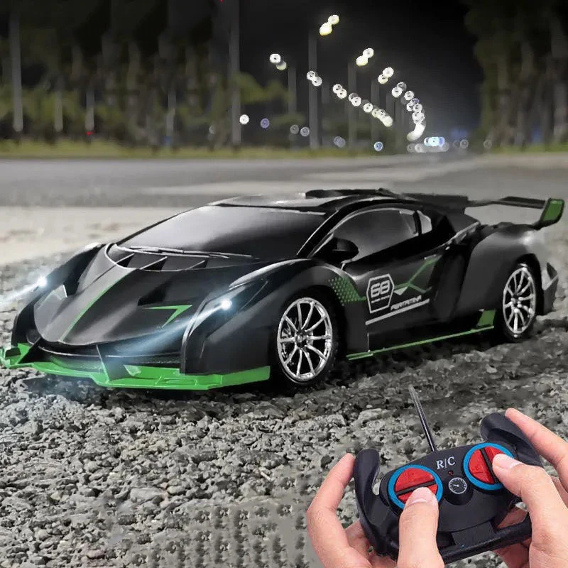 Высокоскоростной Дрифт Радиоуправляемый автомобиль 1:16, 4 канала, 2,4 ГГц, Радиоуправляемый спортивный гоночный автомобиль со светодиодной подсветкой, игрушки для детей, 25 стилей
Высокоскоростной Дрифт Радиоуправляемый автомобиль 1:16, 4 канала, 2,4 ГГц, Радиоуправляемый спортивный гоночный автомобиль со светодиодной подсветкой, игрушки для детей, 25 стилей