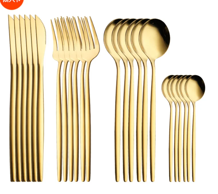 Forks Spoons Knives Flatware Stainless Steel Tableware Set Luxury Matte Cutlery Rose Gold Dinnerware Set Kitchen Dinner Set
Forks Spoons Knives Flatware Stainless Steel Tableware Set Luxury Matte Cutlery Rose Gold Dinnerware Set Kitchen Dinner Set