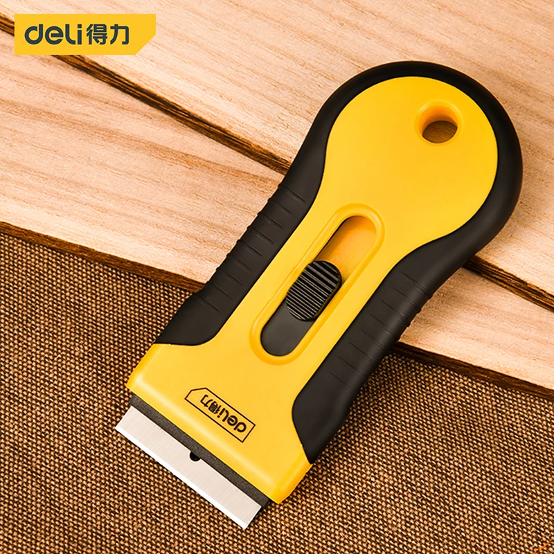 Deli 1 Pcs Glue Removal Scraper for Sticker Paintwork Ceramic Tiles Cleaning Multifunctional Household Cleaner Hand Tool Spatula
Deli 1 Pcs Glue Removal Scraper for Sticker Paintwork Ceramic Tiles Cleaning Multifunctional Household Cleaner Hand Tool Spatula