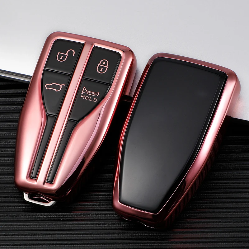 TPU Car Smart 4Button Key Cover Case Bag for Hongqi HS5 H5 H9 HS7 H7 L5 HS3 L9 Shell Fob Holder Protector Keychain Accessories
TPU Car Smart 4Button Key Cover Case Bag for Hongqi HS5 H5 H9 HS7 H7 L5 HS3 L9 Shell Fob Holder Protector Keychain Accessories