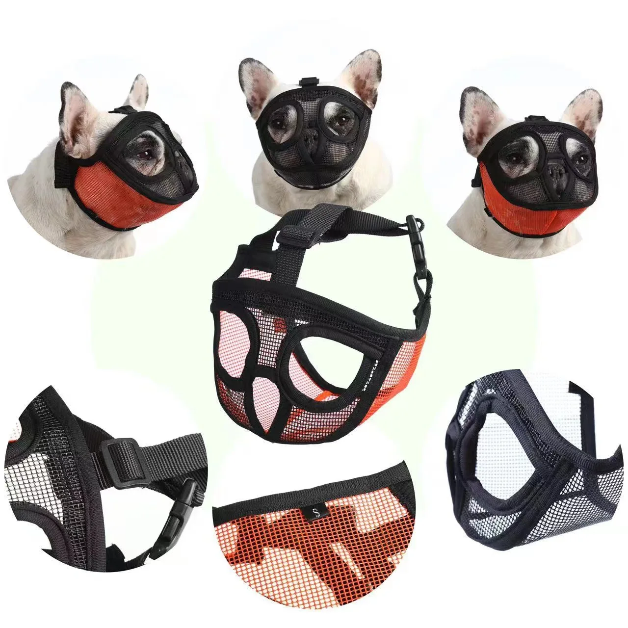 Fadou Yingdou Pet Dog Mouth Cover Short Mouth Dog Anti Bite and Anti Random Eating Mask
Fadou Yingdou Pet Dog Mouth Cover Short Mouth Dog Anti Bite and Anti Random Eating Mask