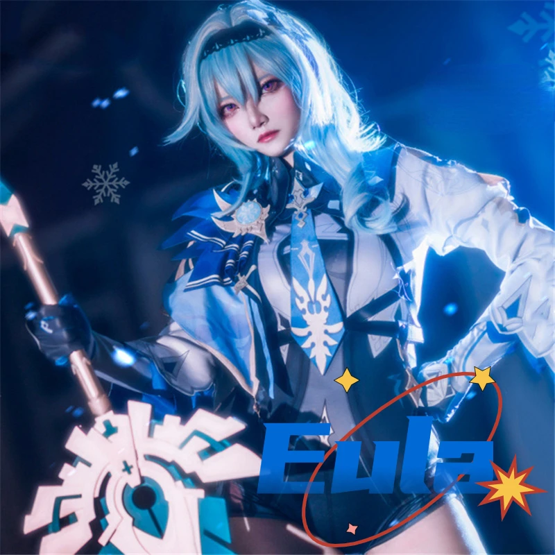 Genshin Impact Cosplay Eula Game Girl Women Halloween Costume Fo Women Costume Genshin Cosplay Anime Figure Suit Wig Clothing
Genshin Impact Cosplay Eula Game Girl Women Halloween Costume Fo Women Costume Genshin Cosplay Anime Figure Suit Wig Clothing