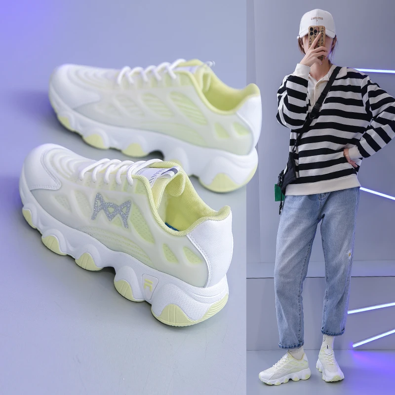 Korean Version of The Old Shoes Female Ins Tide 2022 Spring and Summer New Thick Bottom Breathable Student Casual Shoes Sneakers
Korean Version of The Old Shoes Female Ins Tide 2022 Spring and Summer New Thick Bottom Breathable Student Casual Shoes Sneakers
