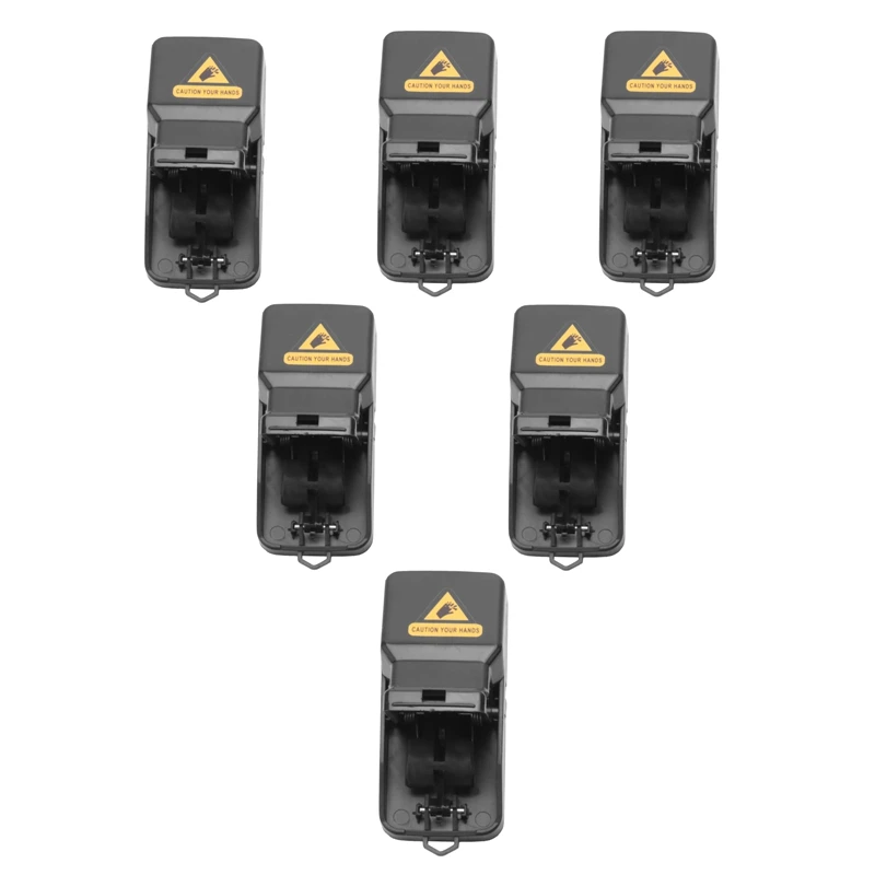 6Pcs Reusable Rat Catching Mice Mouse Traps Mousetrap Bait Snap Spring Rodent Catcher Pest Control
6Pcs Reusable Rat Catching Mice Mouse Traps Mousetrap Bait Snap Spring Rodent Catcher Pest Control