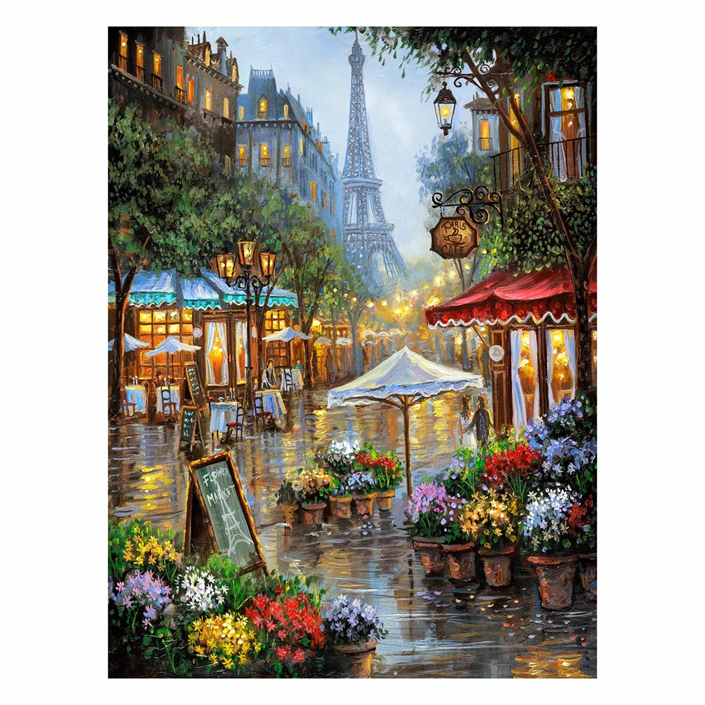 YI BRIGHT Diamond Painting Paris Spring flowers DIY handmade crafts 5D full square drill round drill home decoration kit set
YI BRIGHT Diamond Painting Paris Spring flowers DIY handmade crafts 5D full square drill round drill home decoration kit set
