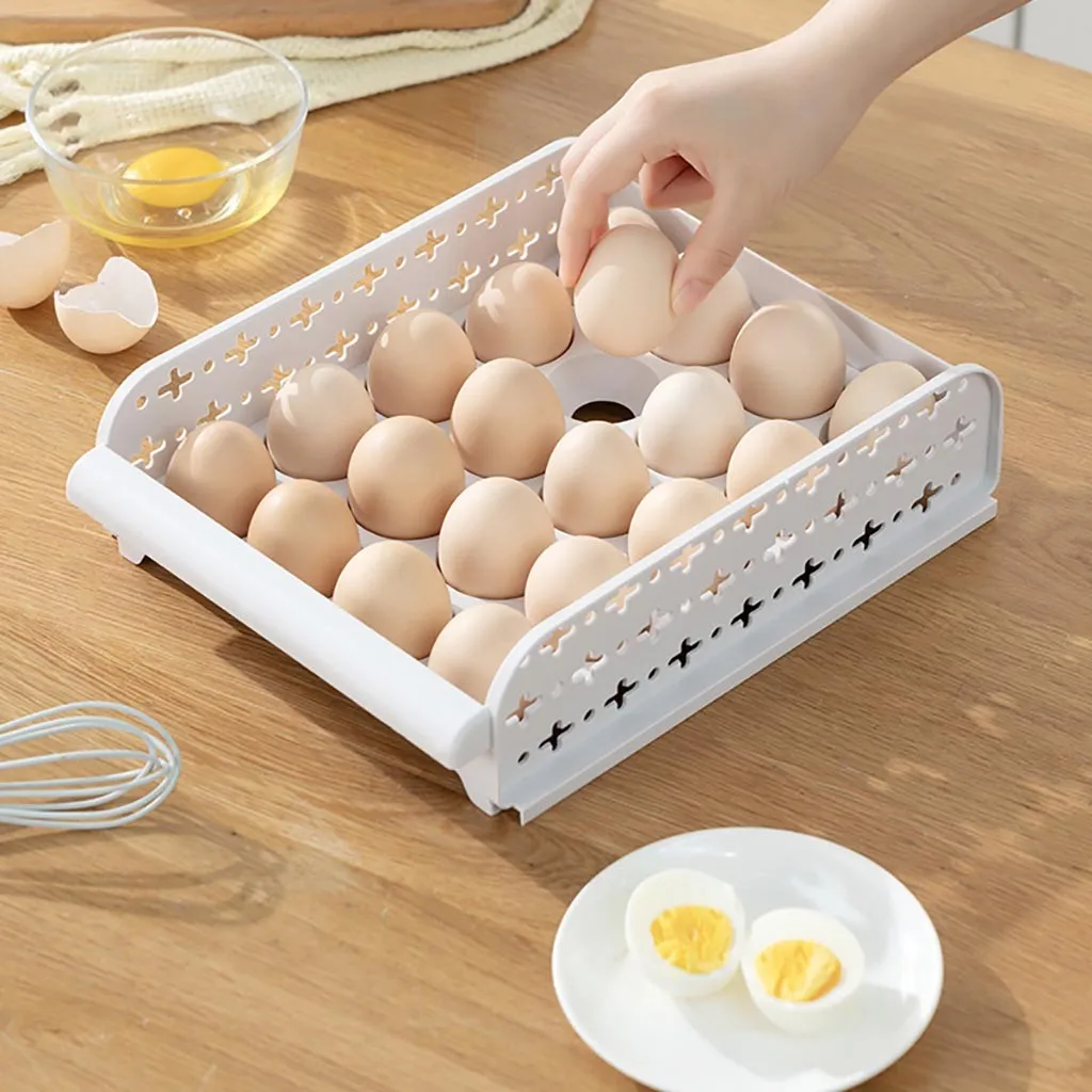 20 Eggs Organizer Box Refrigerator Plastic Storage Grids Box Container Holder Kitchen,dining & Bar #t1g 
20 Eggs Organizer Box Refrigerator Plastic Storage Grids Box Container Holder Kitchen,dining & Bar #t1g