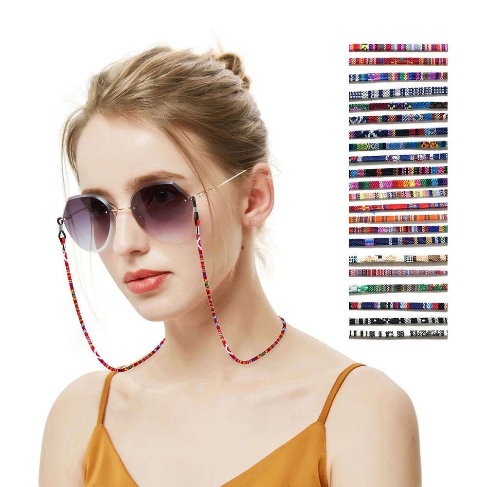 Neck Holder Strap Cord For Retro Reading Glasses Spectacles Sunglasses Glasses Rope Ethnic Style Foreign Trade Glasses Lanyard
Neck Holder Strap Cord For Retro Reading Glasses Spectacles Sunglasses Glasses Rope Ethnic Style Foreign Trade Glasses Lanyard