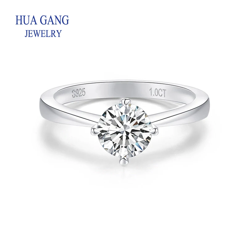 Hot Selling 0.5ct 1ct Moissanite Labs Diamond Promise Classic Four Rings for Her 925 Sterling Silver Friendship Ring for Women
Hot Selling 0.5ct 1ct Moissanite Labs Diamond Promise Classic Four Rings for Her 925 Sterling Silver Friendship Ring for Women