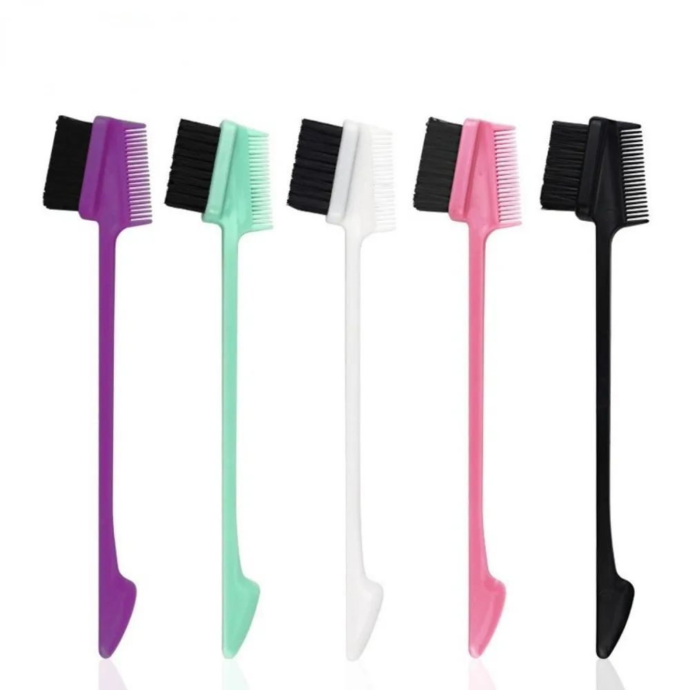 1Pc Three-headed Eyebrow Brush Shredded Hair Brush Hair Dye Brushes Hair Edge Comb Hairdressing Gel Brush Styling Tools
1Pc Three-headed Eyebrow Brush Shredded Hair Brush Hair Dye Brushes Hair Edge Comb Hairdressing Gel Brush Styling Tools