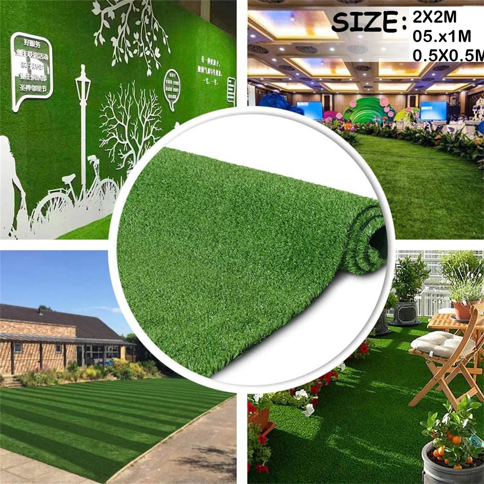 0.5/1/2m Outdoor Artificial Lawn Carpet Plastic Balcony School wedding Green Grassland Simulation Fake Landscape DIY Home Decor
0.5/1/2m Outdoor Artificial Lawn Carpet Plastic Balcony School wedding Green Grassland Simulation Fake Landscape DIY Home Decor