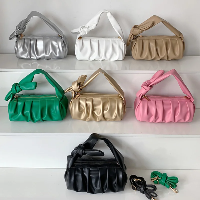 Korean Style Designer Women Folds Shoulder Bag Small 2022 Fashion Ladies PU Leather Handbags Hobos Messenger Bags Evening Clutch
Korean Style Designer Women Folds Shoulder Bag Small 2022 Fashion Ladies PU Leather Handbags Hobos Messenger Bags Evening Clutch