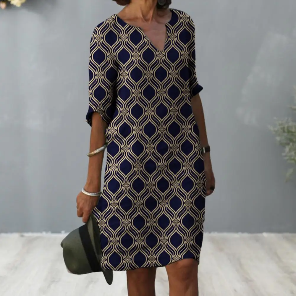 Comfortable Fashion Women Elegant Floral Print Dress Spring Summer Mini Dress Loose Fit Vacation Wear
Comfortable Fashion Women Elegant Floral Print Dress Spring Summer Mini Dress Loose Fit Vacation Wear