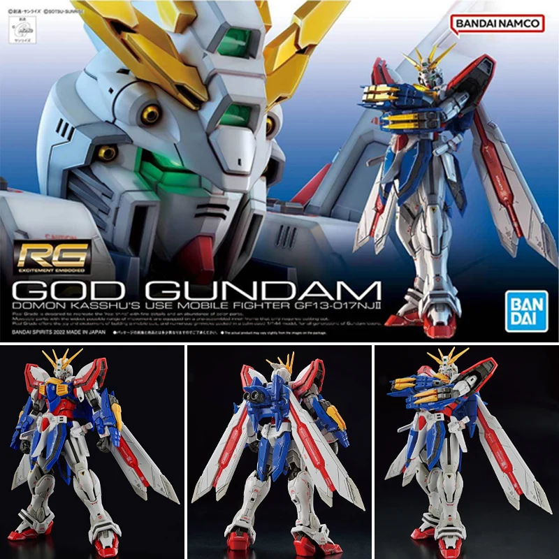 Набор оригинальных моделей Bandai GUNDAM RG GOD 1/144 аниме экшн-фигурка Сборная модель Робот Игрушки Коллекционная модель подарки для мальчиков
Набор оригинальных моделей Bandai GUNDAM RG GOD 1/144 аниме экшн-фигурка Сборная модель Робот Игрушки Коллекционная модель подарки для мальчиков