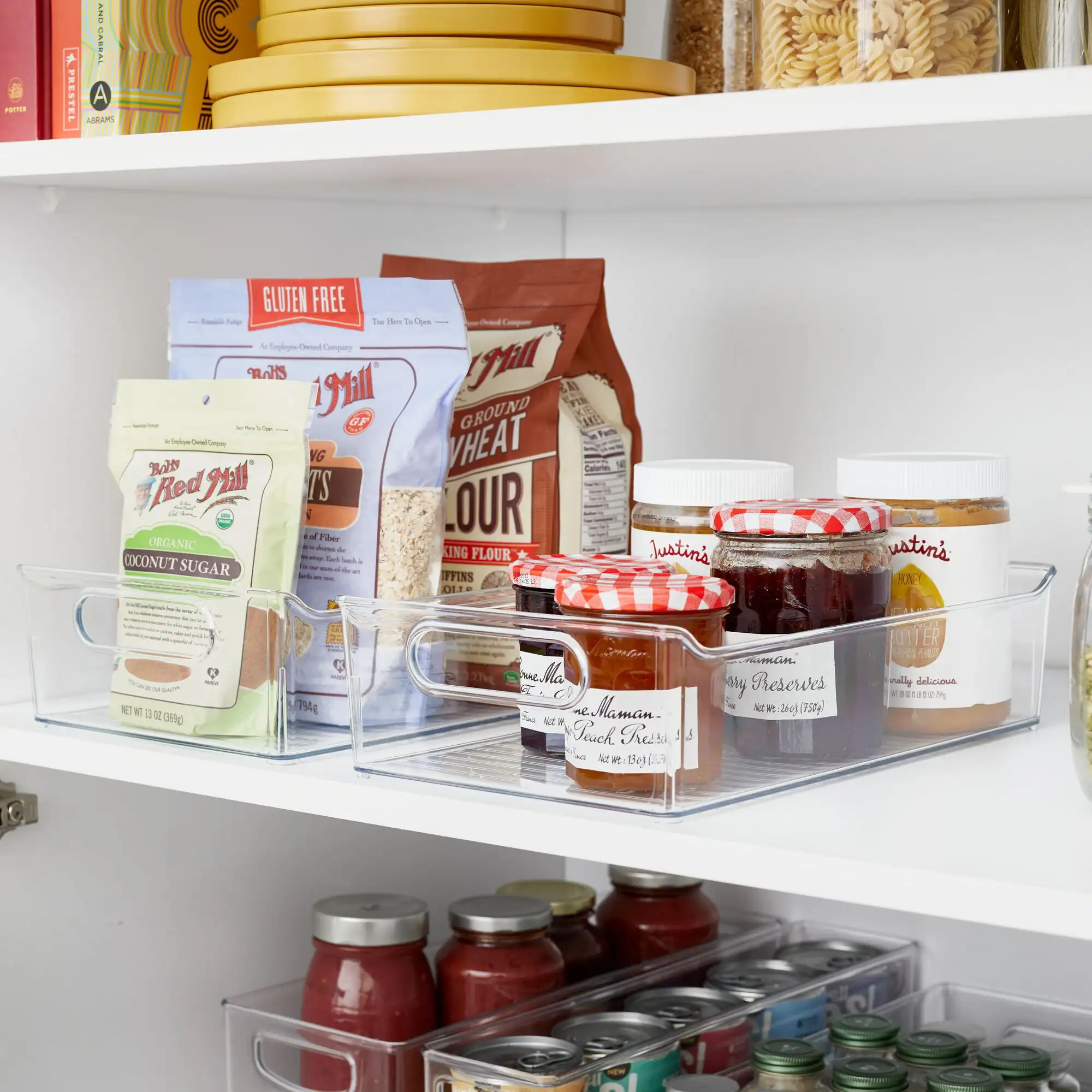 Plastic Kitchen Storage Bins, Clear, 14" X 8.25" X 3.5" Kitchen Items Kitchen Organizer and Storage Container Kitchen Organizer
Plastic Kitchen Storage Bins, Clear, 14" X 8.25" X 3.5" Kitchen Items Kitchen Organizer and Storage Container Kitchen Organizer