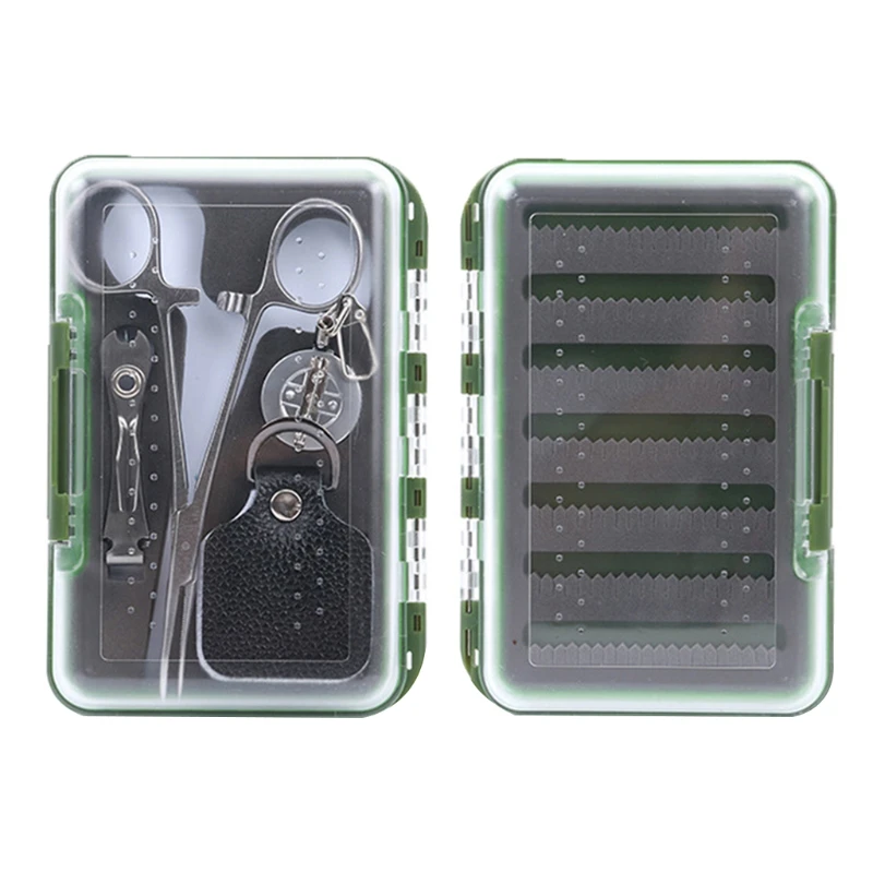 Carp Fishing Tackle Tools in Box, Fishing Accessories Kit Including Forceps & Retractor & Nipper & Fly Fishing Box
Carp Fishing Tackle Tools in Box, Fishing Accessories Kit Including Forceps & Retractor & Nipper & Fly Fishing Box