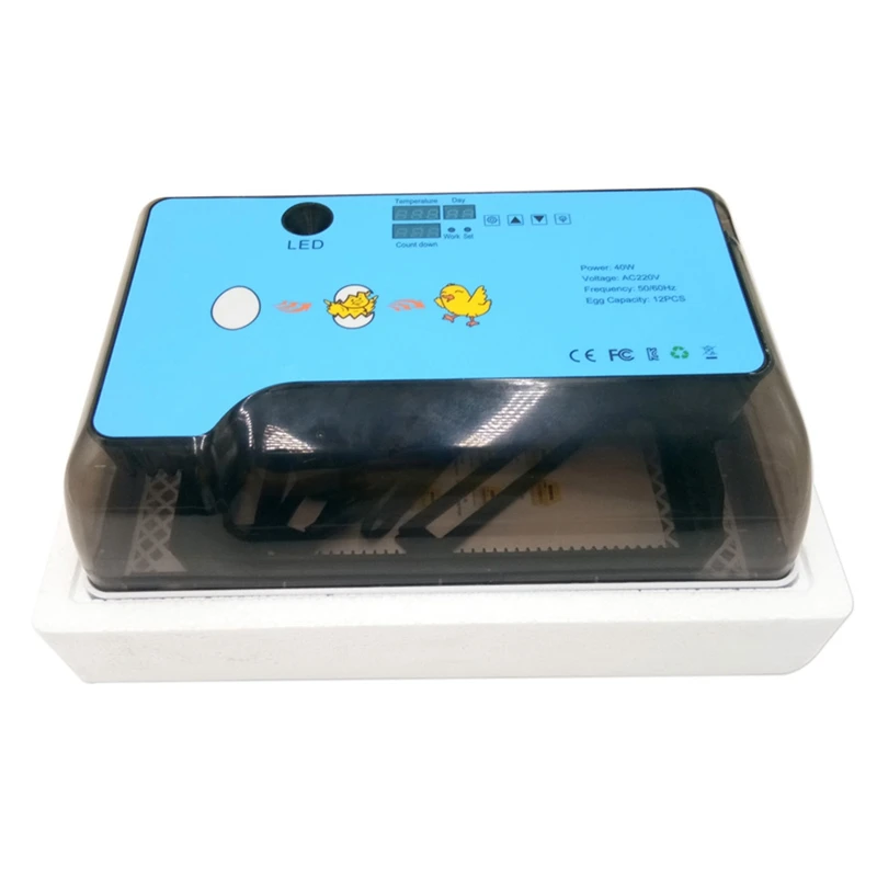 Farm Hatchery Incubator Brooder Machine 4-35 Egg Hatchers Chicken Automatic Eggs Incubator Bird Quail Brooder EU Plug
Farm Hatchery Incubator Brooder Machine 4-35 Egg Hatchers Chicken Automatic Eggs Incubator Bird Quail Brooder EU Plug