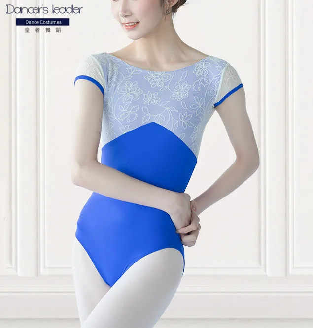 Ballet Leotard For Women's Practice Clothes Lace Stitching Gymnastics Leotard Adult Ballerina Costumes
Ballet Leotard For Women's Practice Clothes Lace Stitching Gymnastics Leotard Adult Ballerina Costumes