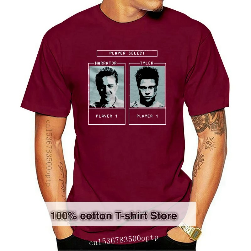 Fight Club Tyler Durden Character Selection Game Printed T-Shirt Summer Tops for Man Summer Cotton T-Shirt Fashion Family
Fight Club Tyler Durden Character Selection Game Printed T-Shirt Summer Tops for Man Summer Cotton T-Shirt Fashion Family