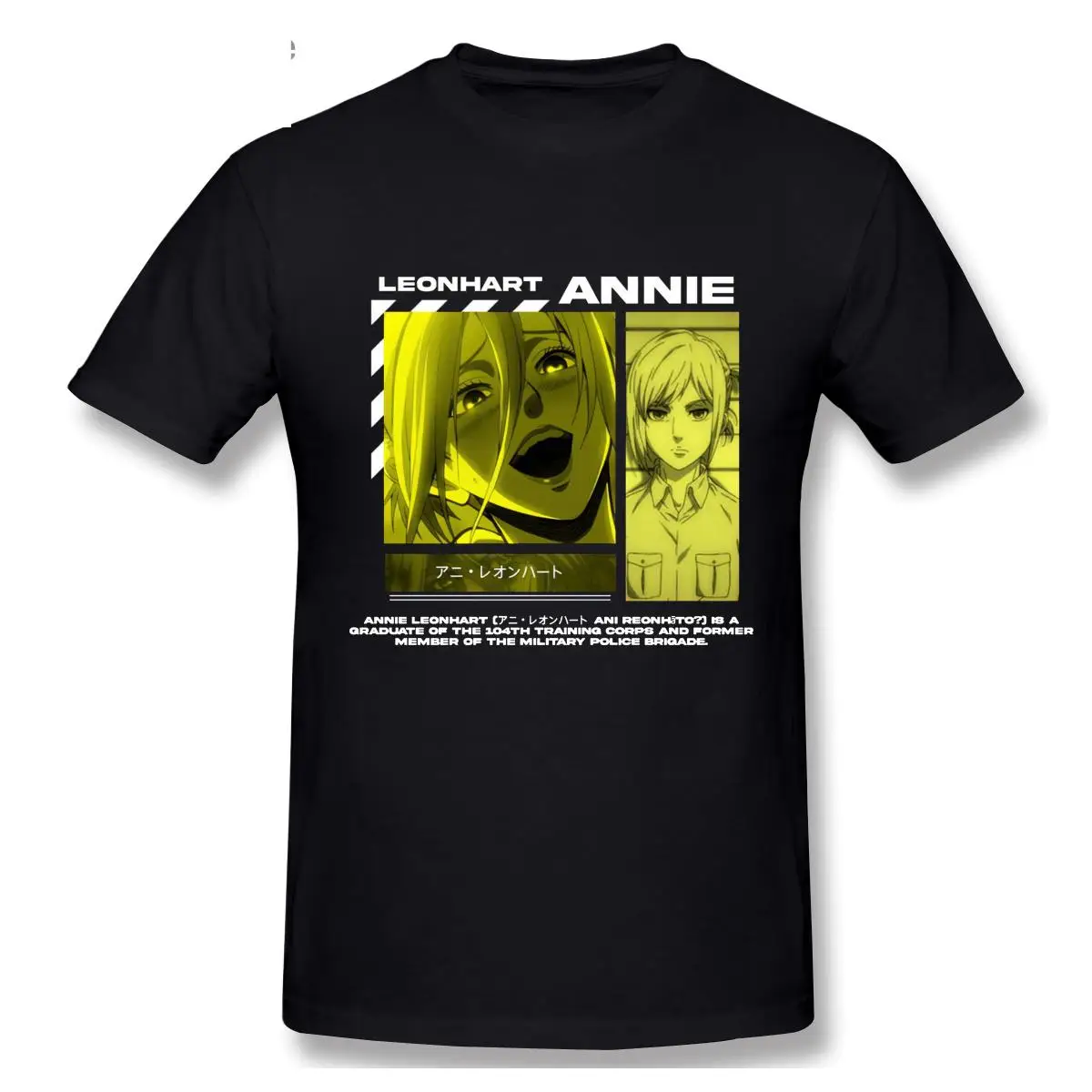 T-shirt Cartoon Anime Annie Leonhart Aesthetic Attack On Titan Short Sleeve Casual Men O-neck 100% Cotton Tshirts Tee Tops
T-shirt Cartoon Anime Annie Leonhart Aesthetic Attack On Titan Short Sleeve Casual Men O-neck 100% Cotton Tshirts Tee Tops