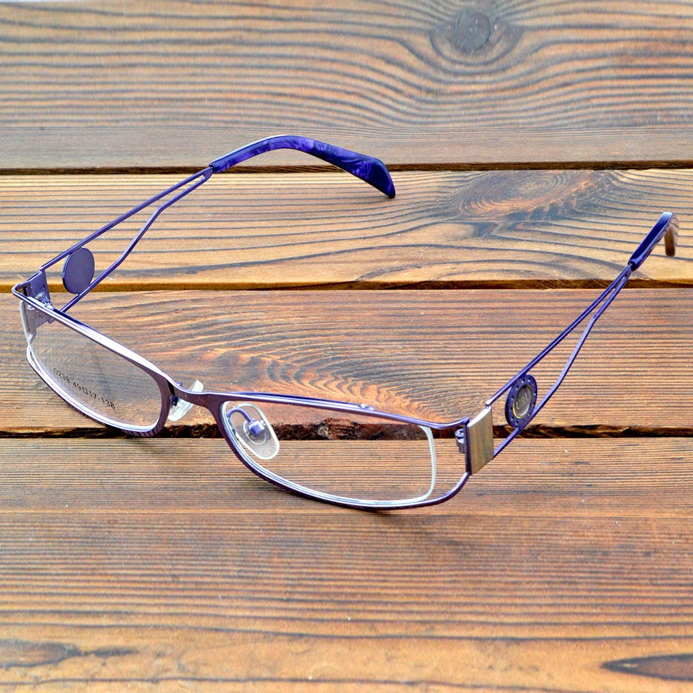 Advanced Alloy Ultra Narrow Hollow Temples Fashion Purple Optical Frame Custom Photochromic Progressive Myopia Reading Glasses 
Advanced Alloy Ultra Narrow Hollow Temples Fashion Purple Optical Frame Custom Photochromic Progressive Myopia Reading Glasses
