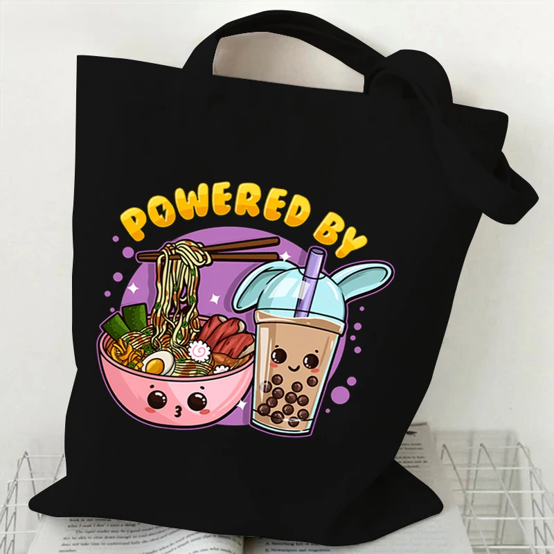 Boba Tea Print Women's Handbags Cartoon Canvas Tote Bags Girls Shoulder Bag Casual Fashion Shopping Repeatable Bags for Girls
Boba Tea Print Women's Handbags Cartoon Canvas Tote Bags Girls Shoulder Bag Casual Fashion Shopping Repeatable Bags for Girls