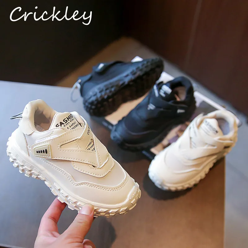 New Solid Kids Running Shoes Fashion PU Leather Hook Loop Sports Shoes For Boys Girls High Quality Soft Children's Sneakers
New Solid Kids Running Shoes Fashion PU Leather Hook Loop Sports Shoes For Boys Girls High Quality Soft Children's Sneakers