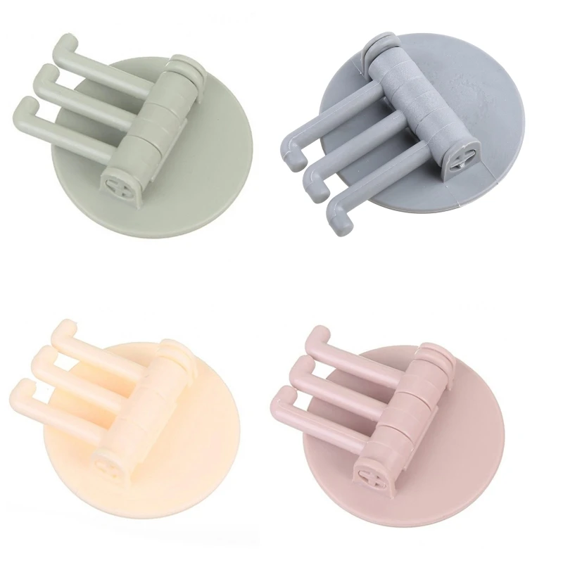 Wall 3-Claws Hooks Rotated Hat Hanger Key Hooks Creative Robe Holder for Kitchen Bathroom Strong Bearing Capacity New Dropship
Wall 3-Claws Hooks Rotated Hat Hanger Key Hooks Creative Robe Holder for Kitchen Bathroom Strong Bearing Capacity New Dropship