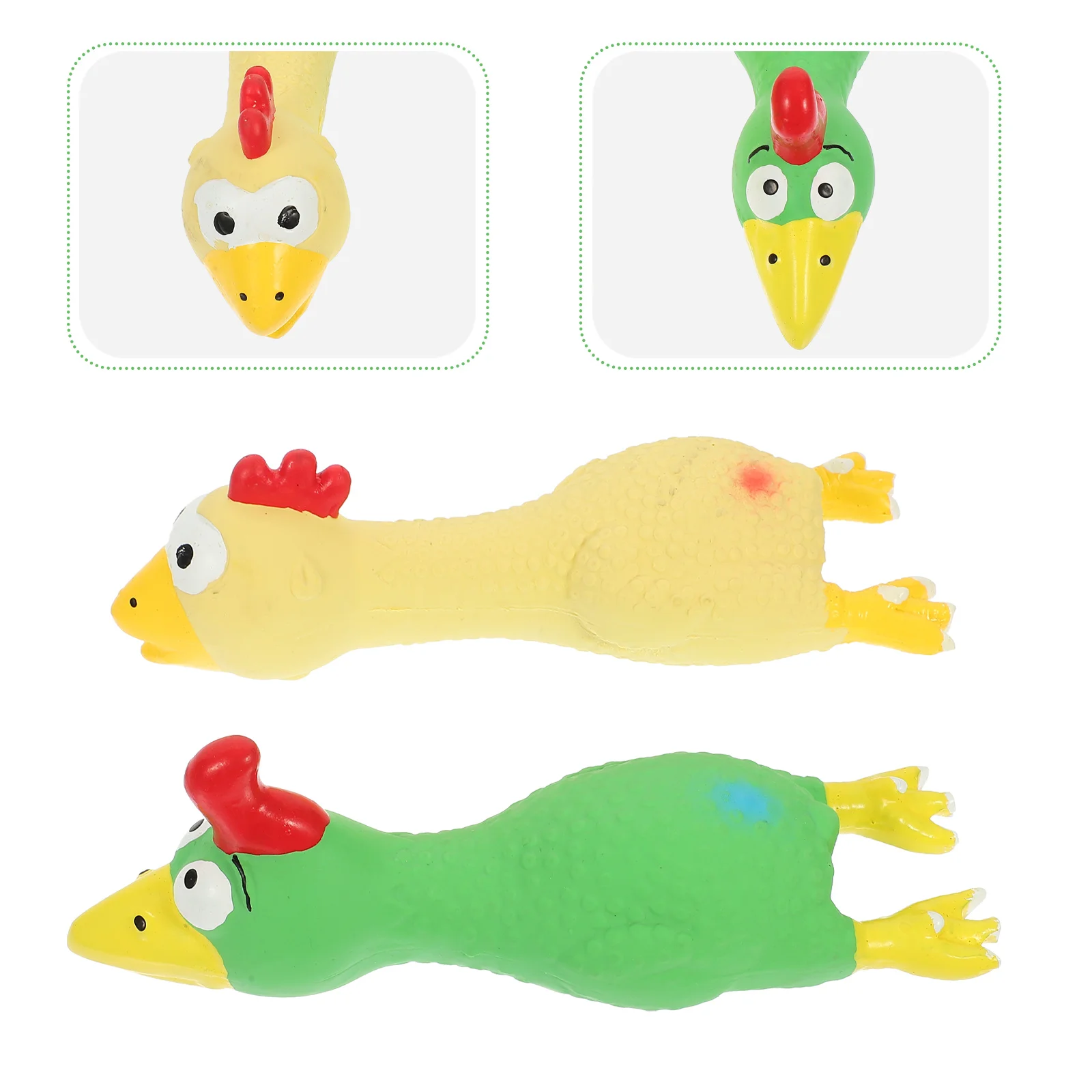 Dog Chicken Rubber Durablemolar Chew Pet Latex Screaming Squawking Biting Noise Maker Chewingsqueakysqueak Squaking Plaything
Dog Chicken Rubber Durablemolar Chew Pet Latex Screaming Squawking Biting Noise Maker Chewingsqueakysqueak Squaking Plaything