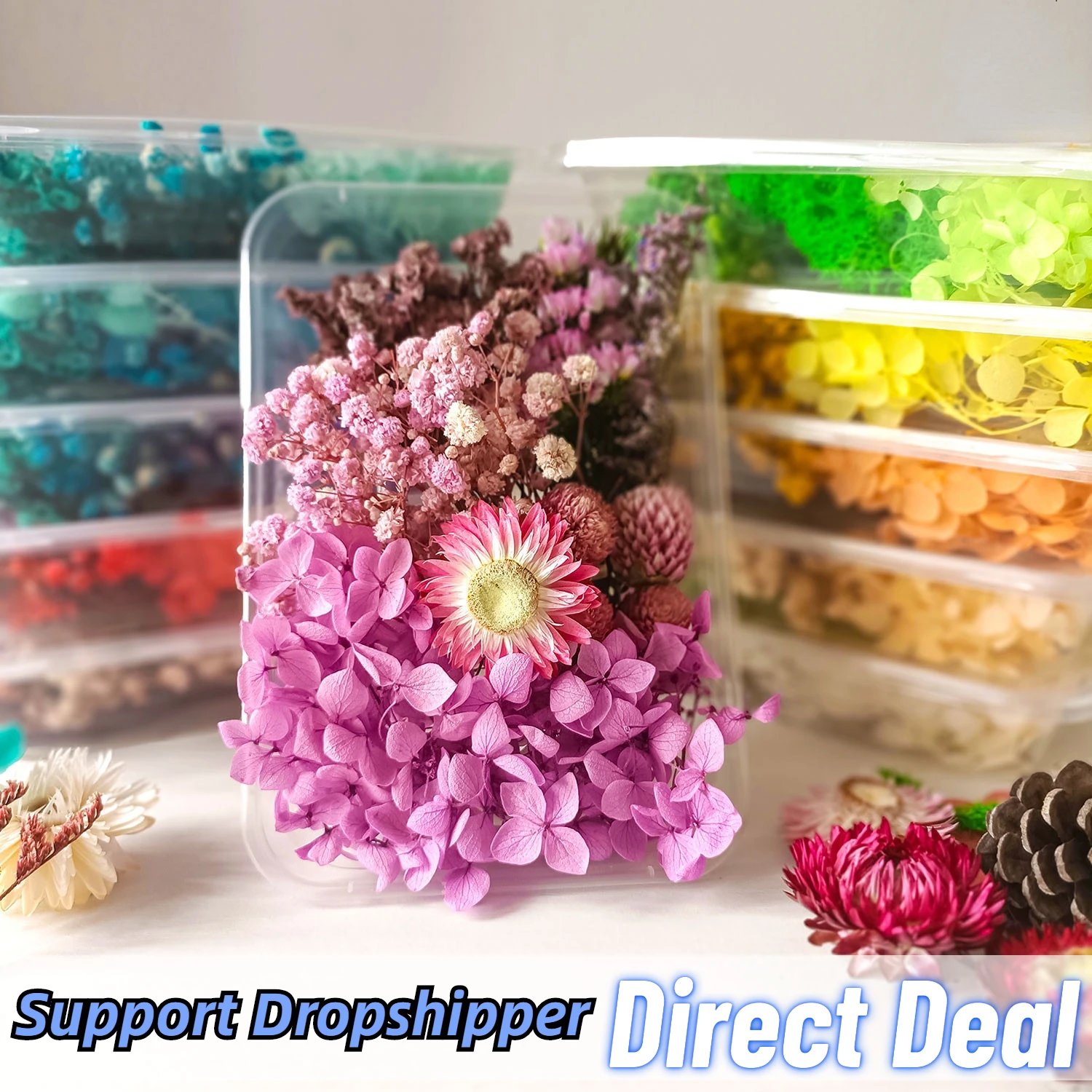 Natural Dried Flower Petals For DIY Making Mobile Phone Case Candle Handmade Crafts Epoxy Resin Pendant Necklace Jewelry Boxed
Natural Dried Flower Petals For DIY Making Mobile Phone Case Candle Handmade Crafts Epoxy Resin Pendant Necklace Jewelry Boxed