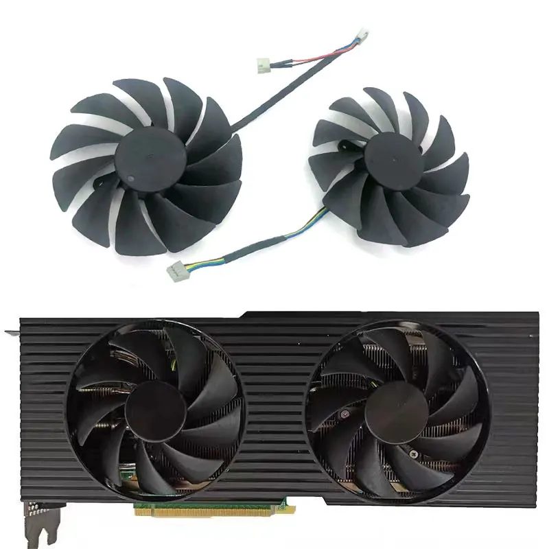 For Replacing Lenovo RTX 3060 3060TI HP RTX 3060 3060TI, DELL RTX 3060 3060TI Graphics Card Fan 87MM 4Pin 12V 0.45A GAA9S2U Fan
For Replacing Lenovo RTX 3060 3060TI HP RTX 3060 3060TI, DELL RTX 3060 3060TI Graphics Card Fan 87MM 4Pin 12V 0.45A GAA9S2U Fan