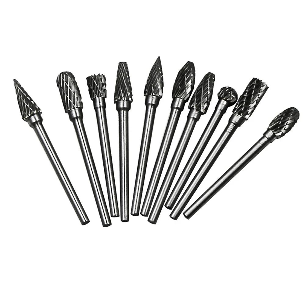 10Pcs Dental Tungsten Carbide Burs Kits Dental Milling Cutters Grinding Head Lab Burrs Tooth Drill Double Streak Rotary File 
10Pcs Dental Tungsten Carbide Burs Kits Dental Milling Cutters Grinding Head Lab Burrs Tooth Drill Double Streak Rotary File
