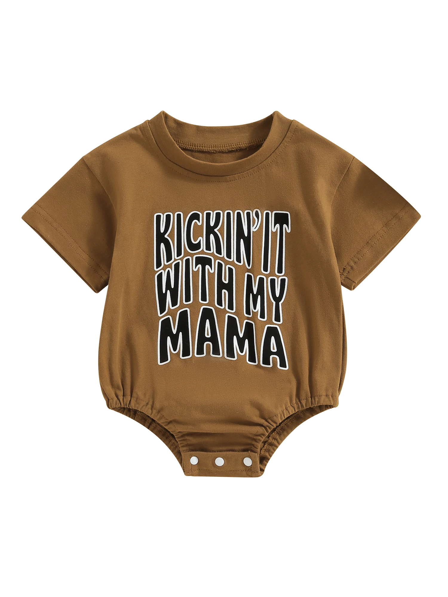 Kickin It With My Mom Newborn Baby Boys Girls Short Sleeve Crew Neck Romper Bodysuit Summer s Outfits
Kickin It With My Mom Newborn Baby Boys Girls Short Sleeve Crew Neck Romper Bodysuit Summer s Outfits