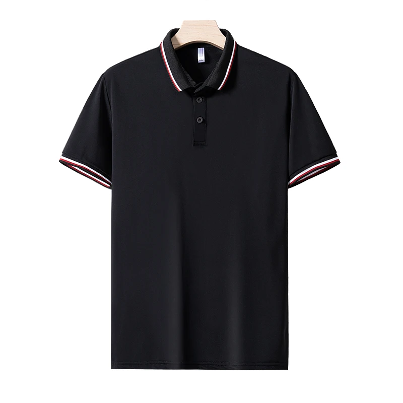 Casual 2023 Summer Short Sleeve Solid Black White Polo Shirt Brand Fashion Clothes For Men Oversize 5XL
Casual 2023 Summer Short Sleeve Solid Black White Polo Shirt Brand Fashion Clothes For Men Oversize 5XL