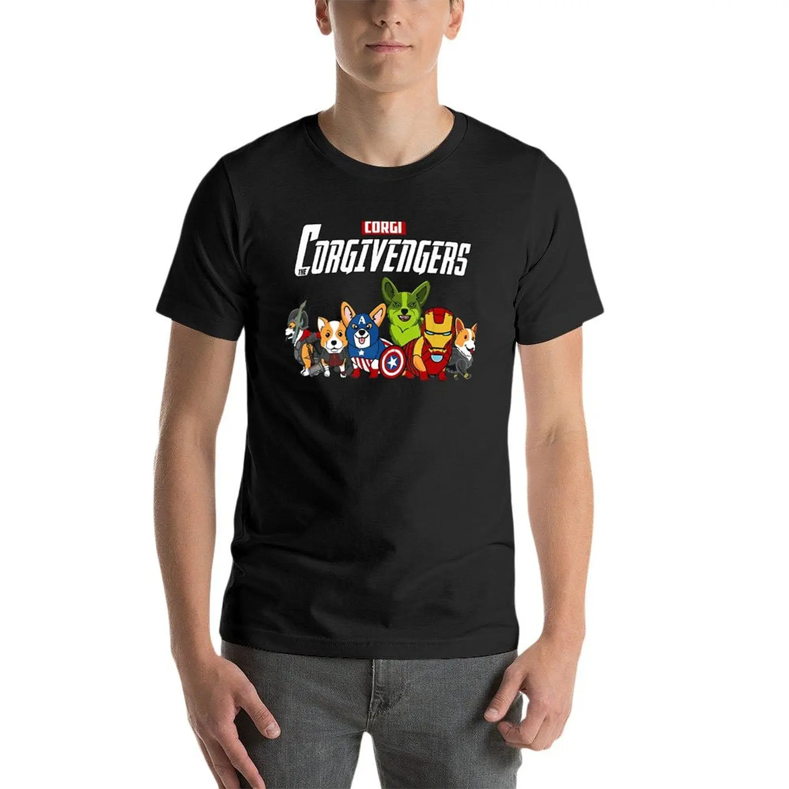Corgivengers Corgi Avenger Corgi Shirt Dog Lover Oversized Tshirt Personalized Men'S Clothes Short Sleeve Streetwear Large Size
Corgivengers Corgi Avenger Corgi Shirt Dog Lover Oversized Tshirt Personalized Men'S Clothes Short Sleeve Streetwear Large Size