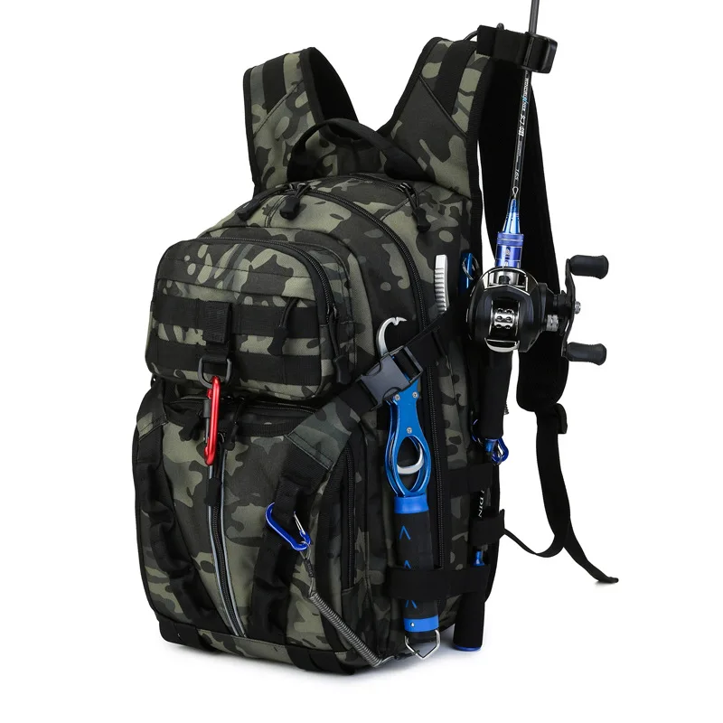 30L Fishing Tactical Backpack For Man Climbing Military Camouflage Multifunctional Waterproof Outdoor Men's Travel Shoulder Bag
30L Fishing Tactical Backpack For Man Climbing Military Camouflage Multifunctional Waterproof Outdoor Men's Travel Shoulder Bag