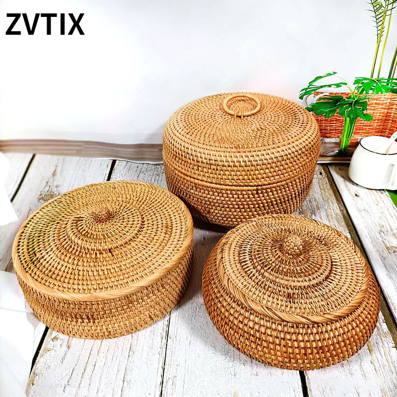 Round Rattan Fabric Storage Basket Double-ear Bread Fruit Food Storage Plate Home Decoration Organizer Drink Snack Kitchen Best
Round Rattan Fabric Storage Basket Double-ear Bread Fruit Food Storage Plate Home Decoration Organizer Drink Snack Kitchen Best